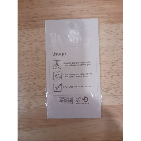 Nail Art Decals Stickers Big Ribbons R342 - Picture 4 of 4